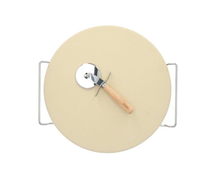 Homla | Pizzasteen en Mes Van 39 Voor 10, Huis en Inrichting, Keuken | Keukenbenodigdheden, Nieuw, Ophalen of Verzenden