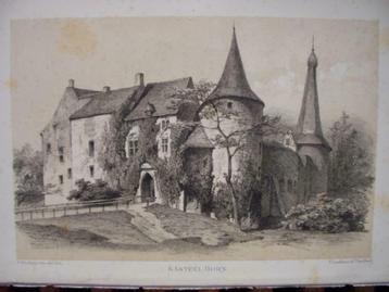 01  /  Horn het  Kasteel Litho 1876 beschikbaar voor biedingen