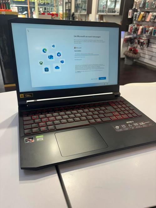 Acer N20C1 Nitro 5-15.6''-8GB RAM-512GB SSD-Windows 11 Home, Computers en Software, Windows Laptops, Zo goed als nieuw, 15 inch