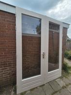 Openslaande deuren, terrasdeuren, tuindeuren, Ophalen, Gebruikt, Buitendeur, 120 cm of meer