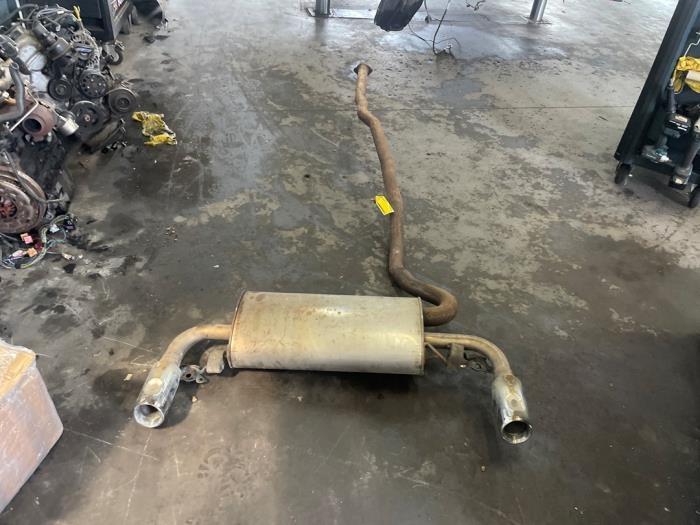 Uitlaat (compleet) van een Volvo V60, Auto-onderdelen, Uitlaatsystemen, Volvo, Gebruikt, 3 maanden garantie, Ophalen of Verzenden