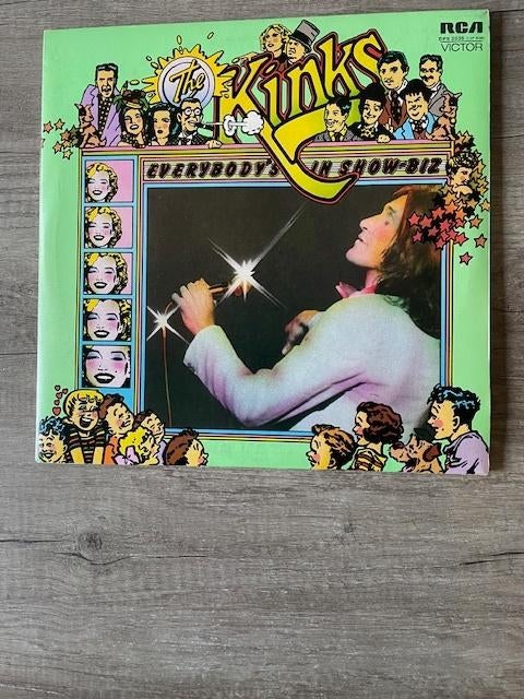2LP The Kinks - Everybody's In Show-Biz - 1972, Ophalen of Verzenden, Zo goed als nieuw, 12 inch, Poprock