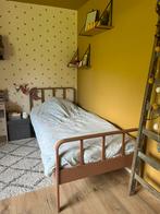 Woood bed Mees syrup terracotta 90x200, Ophalen, 90 cm, Eenpersoons, 200 cm