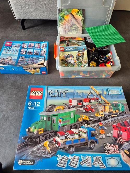 Lego verzameling oa 7898 / 7997 trein treinbaan, Kinderen en Baby's, Speelgoed | Duplo en Lego, Gebruikt, Ophalen of Verzenden