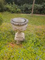 Bloempot op sokkel - Klassiek, Gebruikt, 40 cm of meer, Tuin, Rond