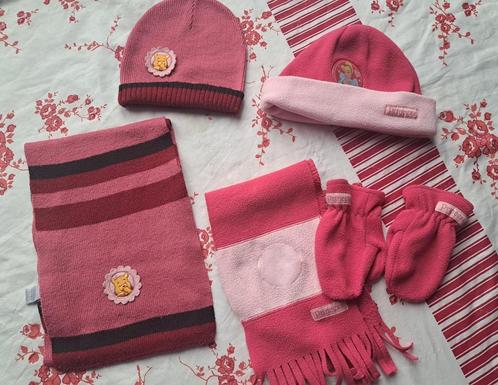 2x winter set, Winnie the Pooh, Disney Princess, gratis ruil, Kinderen en Baby's, Kinderkleding | Mutsen, Sjaals en Handschoenen