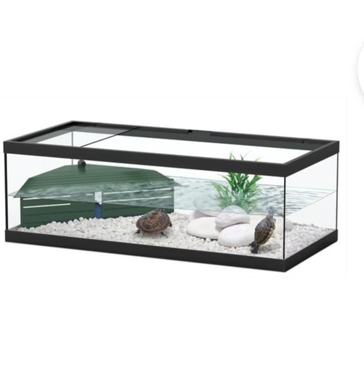 Terratlantis Terrarium voor Waterschildpadden, Dieren en Toebehoren, Reptielen en Amfibieën | Toebehoren, Zo goed als nieuw, Terrarium of Paludarium