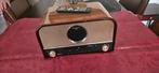 Audizio Salerno Retro Radio met DAB+, Bluetooth en CD-speler, Ophalen of Verzenden, Nieuw, Radio, Met cd-speler