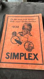 Simplex onderdelenboek 1932, Ophalen of Verzenden