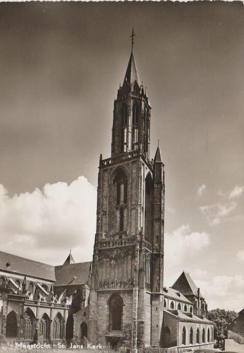Maastricht, St.Janskerk, Verzamelen, Ansichtkaarten | Nederland, Ongelopen, Limburg, Ophalen of Verzenden
