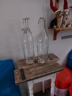 2 Grote Sier Oliebranders met Lont, Ophalen, Overige materialen, Gebruikt, Wit