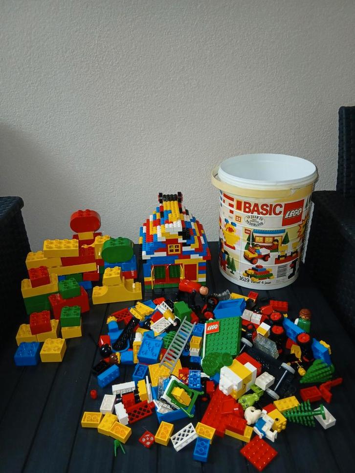 Te koop: Verzameling LEGO en DUPLO (zie foto)., Kinderen en Baby's, Speelgoed | Duplo en Lego, Gebruikt, Lego, Losse stenen, Ophalen of Verzenden