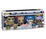 Funko POP! 4 Pack- Marvel - Hulk/Groot/Snowman/Thanos |NEW|, Ophalen of Verzenden, Nieuw