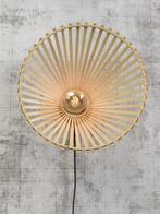 Good & Mojo wandlamp bamboe asymmetrisch Ø50cm, Ophalen of Verzenden, Nieuw, Metaal, Modern