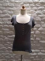T-shirt h&m maat 36, H&M, Bruin, Verzenden, Zo goed als nieuw