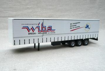 Lion. Losse oplegger Wiba sneltransport Breda. beschikbaar voor biedingen