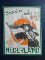 Postzegels scouting sluitzegel wereld Jamboree 1937., Ophalen of Verzenden, Zo goed als nieuw, Overige typen