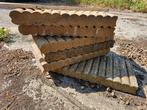 Palissade banden (geel, 50cm -6 stuks, etc), Ophalen, Zo goed als nieuw, Beton, Minder dan 100 cm