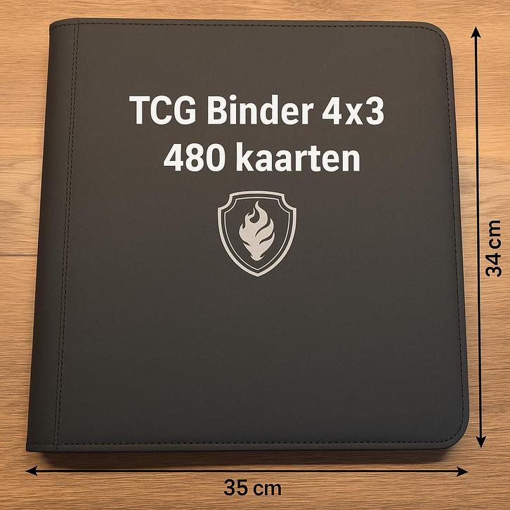 TCG Binder - 480 Kaarten  Meerdere kleuren, Hobby en Vrije tijd, Verzamelkaartspellen | Overige, Nieuw, Overige typen, Foil, Ophalen of Verzenden