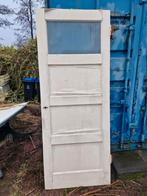 Bruynzeel binnendeur met glas, Gebruikt, 80 tot 100 cm, Binnendeur, Ophalen of Verzenden
