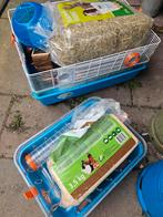 Knaagdierenkooi met toebehoren, Dieren en Toebehoren, Knaagdieren en Konijnen | Hokken en Kooien, Ophalen of Verzenden, Minder dan 75 cm