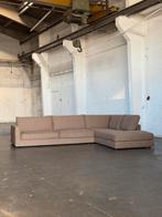 Linteloo Mauro Hoekbank | Taupe (NIEUWSTAAT), Huis en Inrichting, 250 tot 300 cm, Ophalen of Verzenden, Zo goed als nieuw, Bank Hoekbank Bankstel Bankje Loungebank Banken Chaise Lounge