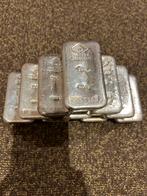 1 kilo baar zilver, 10 stuks Degussa, Postzegels en Munten, Edelmetalen en Baren, Ophalen of Verzenden, Zilver