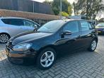 Volkswagen Golf 6 1.4 TSI 5D 2009 Zwart parkeersensor airco, Euro 5, Stof, Zwart, 4 cilinders