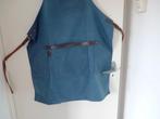 keukenschort, bbq-schort, gewaxt leer, Huis en Inrichting, Keuken | Textiel, Ophalen of Verzenden, Nieuw, Blauw, Schort