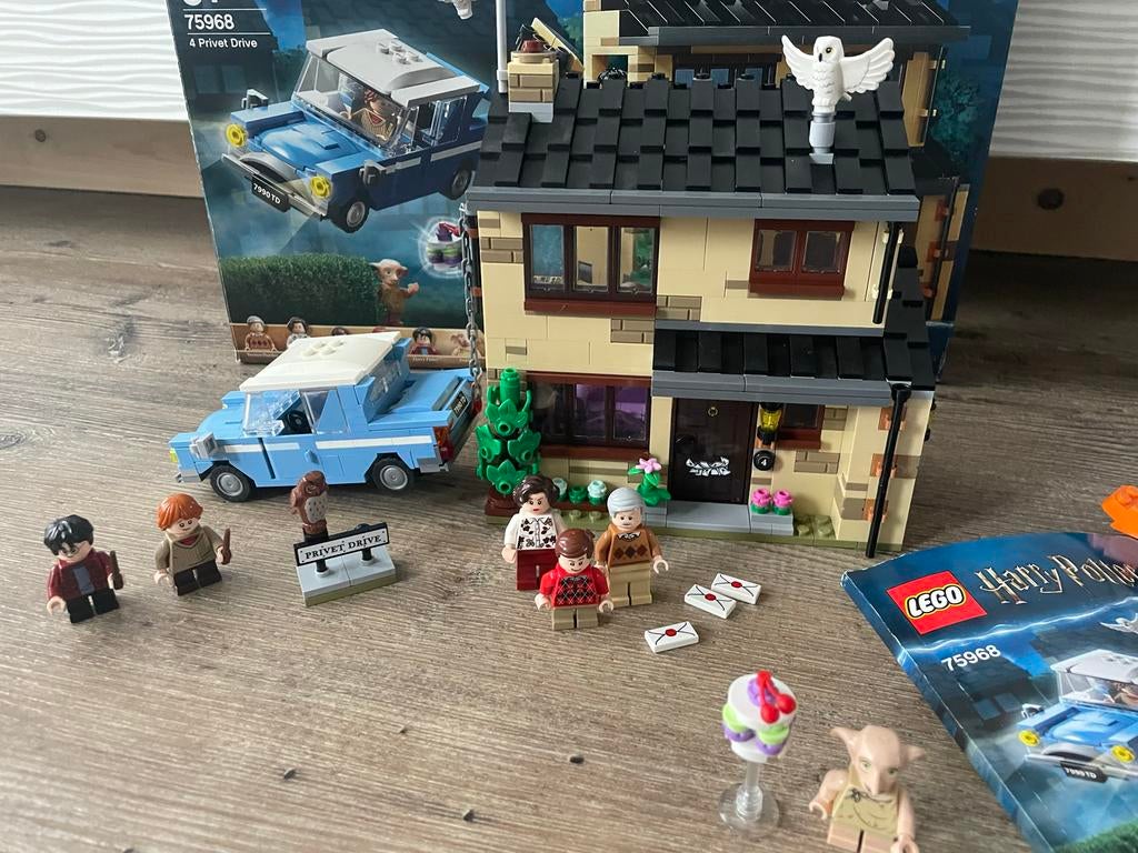 Lego Harry Potter 75968 Ligusterlaan, Ophalen of Verzenden, Gebruikt, Complete set, Lego