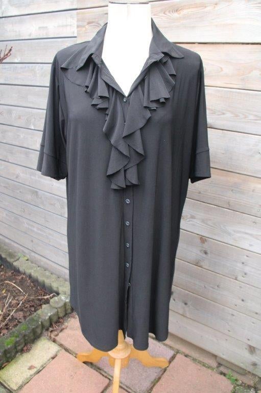 Blouse zwart Magna mt 40/42 Vaste prijs, Maat 38/40 (M), Zwart, Ophalen of Verzenden, Magna