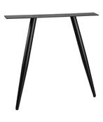 Tafelonderstel nieuw in doos set van 4 poten zwart metaal, Ophalen, Tafelpoot, Minder dan 50 cm, 50 tot 100 cm