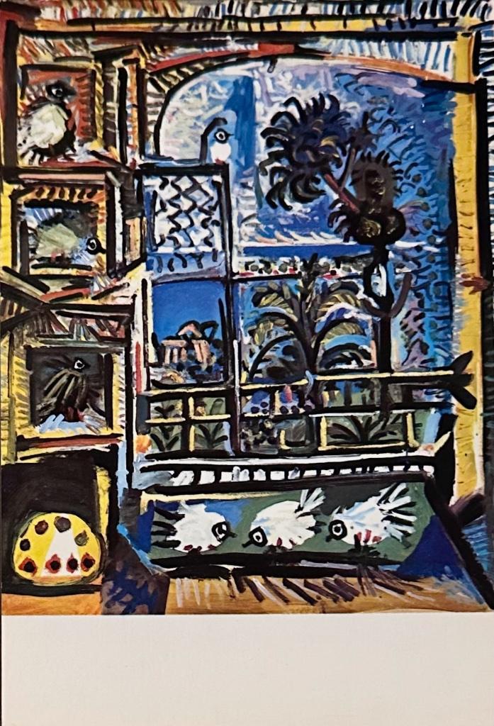 0098 PABLO PICASSO ~ de kuikens, Verzamelen, Ansichtkaarten | Themakaarten, Ongelopen, 1980 tot heden, Overige thema's, Verzenden