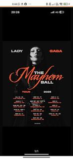 Gezocht voor 22 Nov Parijs lady GaGa, Tickets en Kaartjes, Eén persoon, November