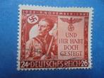 Postzegel 2e wereldoorlog /ww2, Deutsches Reich 9.11.1943, Ophalen of Verzenden, Gestempeld