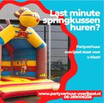 Springkussen huren LAST MINUTE, Verzenden, Nieuw, Overige
