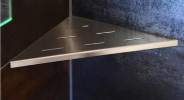 2x Looox RVS inbouw hoekplanchet (nieuw, in verpakking) beschikbaar voor biedingen