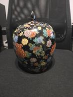 Chinese Vaas met Bloemmotieven, Antiek en Kunst, Ophalen of Verzenden