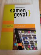 Samengevat Havo/vwo Nederlands 3F/4F, Boeken, HAVO, J. van Nassau, Nederlands, Ophalen of Verzenden