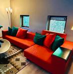 Design bankstel met loungehoek, Huis en Inrichting, Ophalen, Gebruikt, Hoekbank, Strak en modern