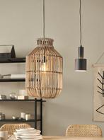 Zeer mooie grote Ibiza Rotan / Bamboe hanglamp, Huis en Inrichting, Lampen | Hanglampen, Ophalen, Zo goed als nieuw, Ibiza, Boho, rotan, bamboe