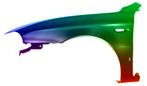 Spatbord links Voor Alfa Romeo 147 (937) 2004-2010 Gespoten, Verzenden, Nieuw, Spatbord, Alfa Romeo