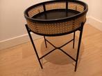 Bijzettafel/salontafel, Huis en Inrichting, Tafels | Bijzettafels, Minder dan 55 cm, Rond, Zo goed als nieuw, Ophalen