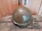 Militaire helm,met binnenhelm., Verzamelen, Ophalen of Verzenden, Landmacht, Nederland, Helm of Baret