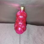 B968 oude kerstbal meisje 7,5 cm, Ophalen of Verzenden, Gebruikt