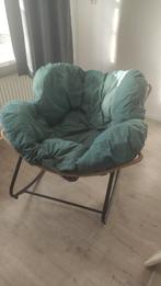 Schommelstoel, Ophalen, Zo goed als nieuw, Wit, Eén