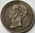 Schaarse rijksdaalder 1849, Postzegels en Munten, Munten | Nederland, Zilver, Ophalen of Verzenden, Losse munt, 2½ gulden