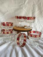 6x Stampi Francolini Italiaanse dessert of champagne glazen, Ophalen of Verzenden
