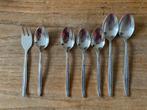 Vintage verzilverde Gero E 100 Perle Royale 250 lepel vork, Antiek en Kunst, Ophalen of Verzenden