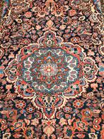 Vintage handgeknoopt perzisch tapijt hamadan 160x100, Info@SlatsAntiek.nl, 100 tot 150 cm, Perzisch, Ophalen of Verzenden